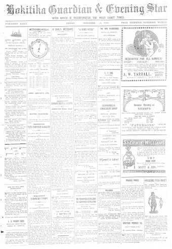 Issue page