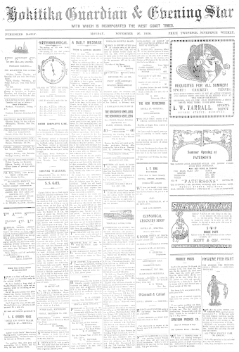 Issue page