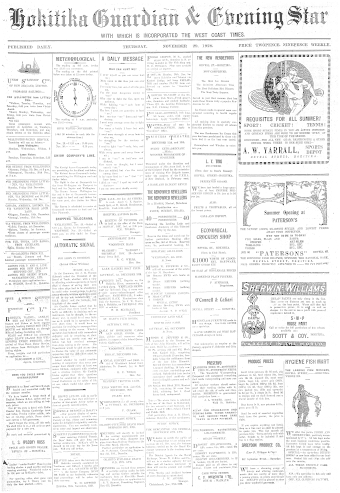 Issue page