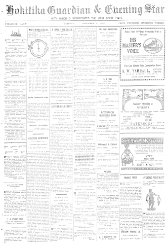 Issue page