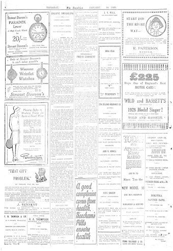 Issue page