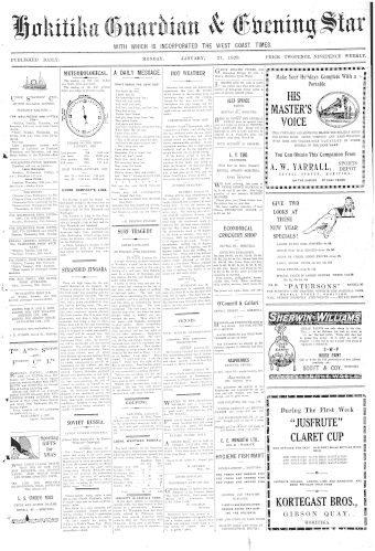 Issue page