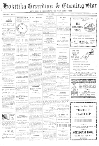 Issue page