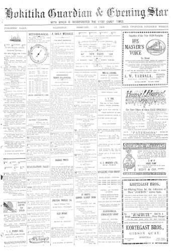 Issue page