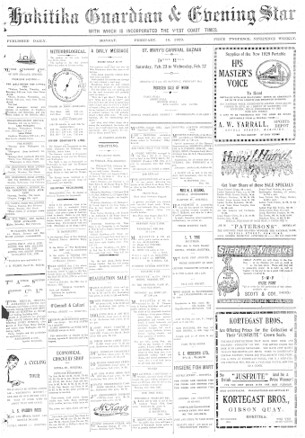 Issue page