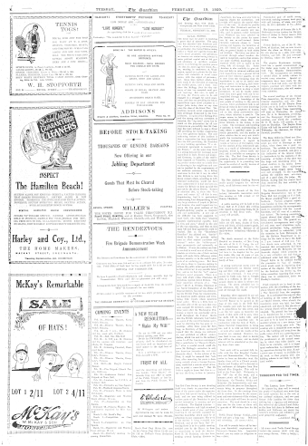Issue page