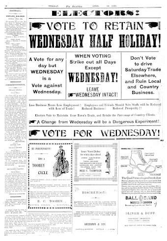 Issue page
