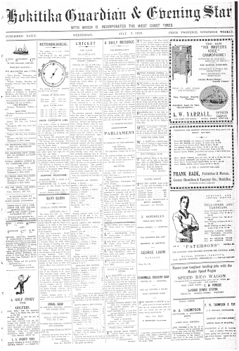 Issue page