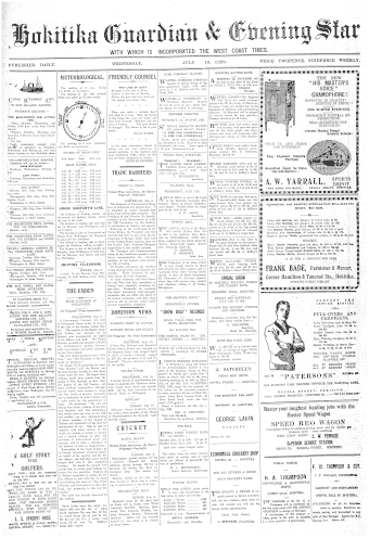 Issue page