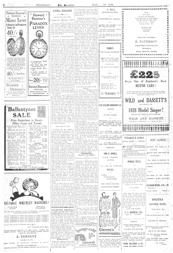 Issue page