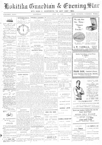 Issue page