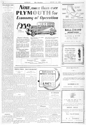 Issue page