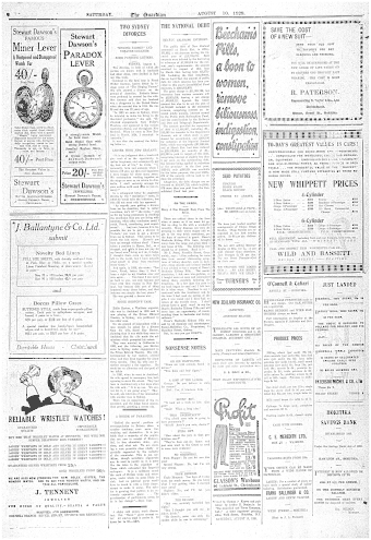 Issue page