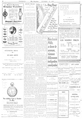 Issue page