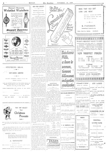 Issue page