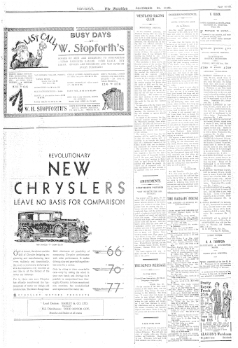 Issue page