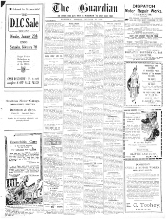 Issue page