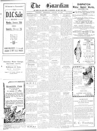 Issue page