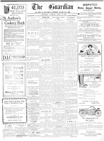 Issue page