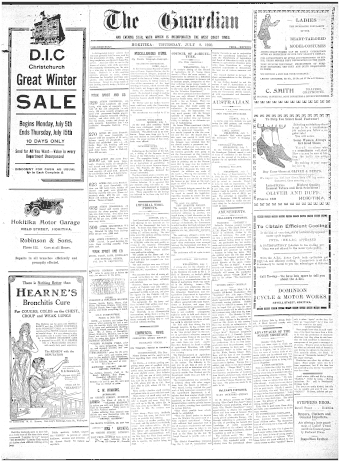 Issue page
