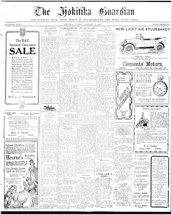 Issue page