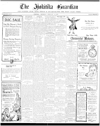 Issue page
