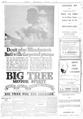 Issue page