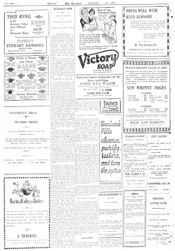 Issue page