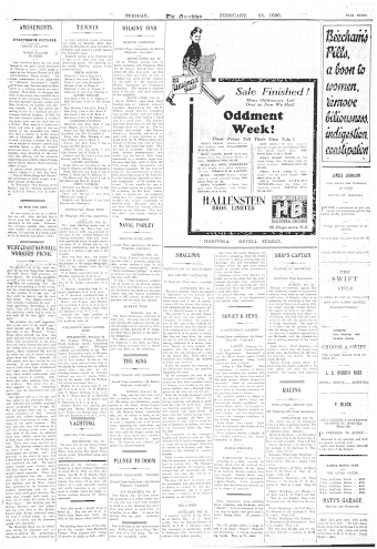 Issue page