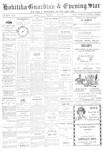 Issue page