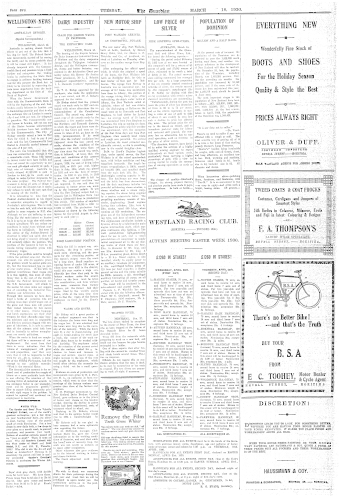 Issue page