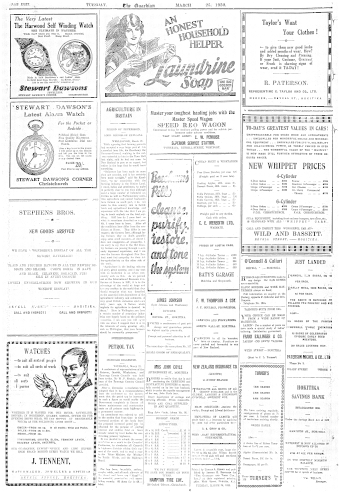 Issue page