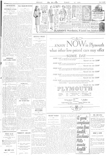 Issue page
