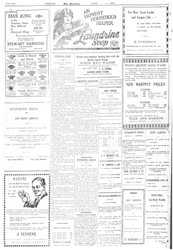 Issue page