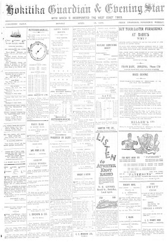 Issue page
