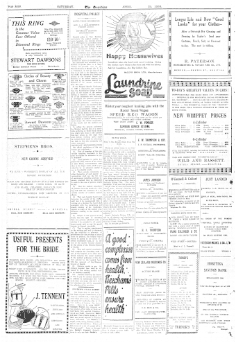 Issue page
