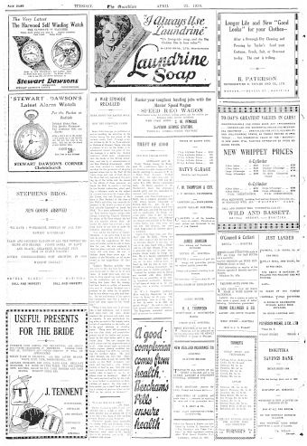 Issue page
