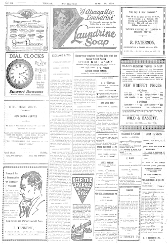 Issue page