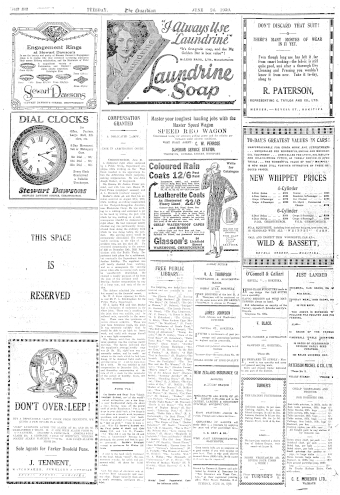 Issue page