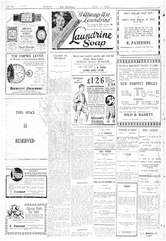 Issue page