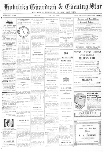 Issue page