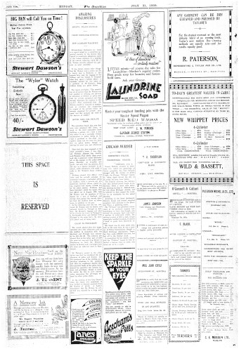 Issue page