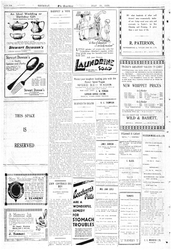 Issue page