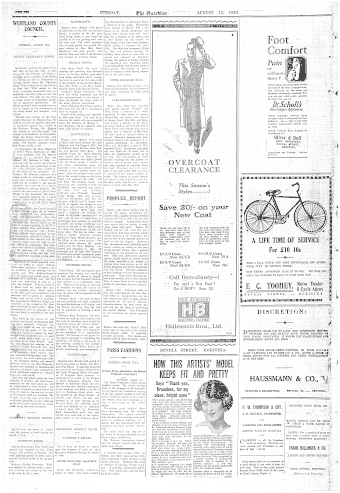 Issue page