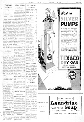 Issue page
