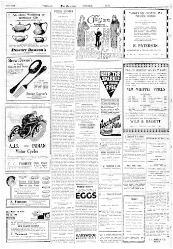 Issue page