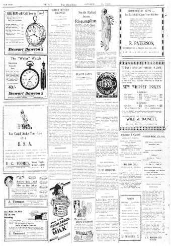 Issue page