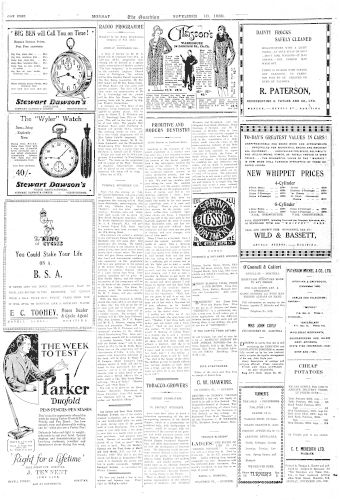 Issue page