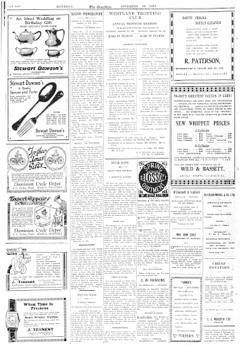 Issue page