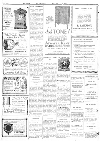 Issue page